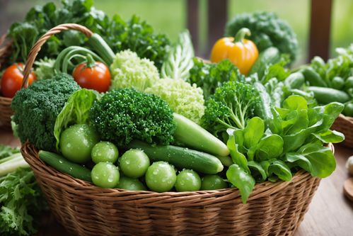 食品健康新鮮美味蔬菜籃子圖片攝影圖 創意海報 下載至來源處