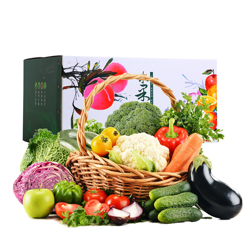 蔬菜禮盒 新鮮蔬菜組合大禮包588型時令蔬菜6000g 節(jié)日團購送禮